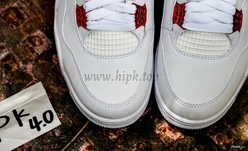 PK Red RETAIL 4 Jordan SHIP TO GOD Metallic READY Retro MATERIALS 0507